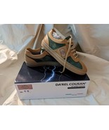 Darel Cousan Edizione Limitata ON1478 Scarpe da Uomo Italia Verde Marron... - $135.13