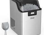 Nugget Ice Maker, Stainless Steel Countertop Ice Machine With 44Lbs/24H ... - £338.19 GBP