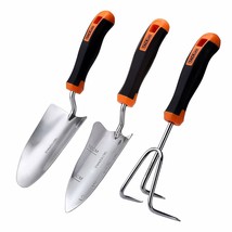 Jaya Garden Tool Set Stainless Steel Heavy Duty - Gardening Kit with 3PCS - £26.38 GBP