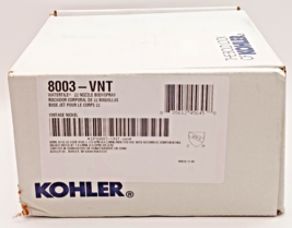 KOHLER 8003-VNT Watertile 22 Nozzle Bodyspray Vintage Nickel - $89.99