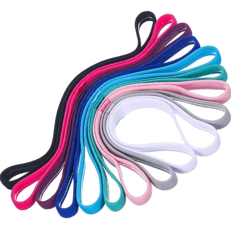 9 Pieces Thick Non-Slip   Heads Hair Heads,Exercise Hair and Sweats for Women an - £83.53 GBP