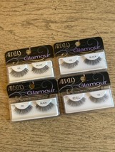 Ardell Fake False Eyelashes  Style: Glamour #105 Black NEW Lot of 4 - £17.22 GBP
