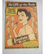 1950 Color Ad Tootsie Roll The Life of the Party - £6.40 GBP