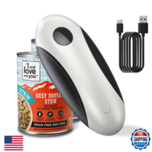 Rechargeable Electric Can Opener - One Touch Automatic, Hands Free Opera... - $39.52