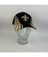 NFL New Orleans Saints Adult RBK Reebok Curve Brim Flex Cap Hat OSFA - $326.60 MXN