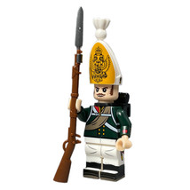 Napoleonic Wars Russian Pavlovsk Grenadiers Minifigure Building Block Toy - £2.89 GBP