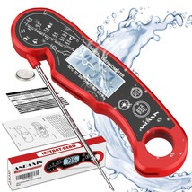 Meat Thermometer Digital for Grilling and Cooking Waterproof Ultra Fast Instant  - £17.72 GBP