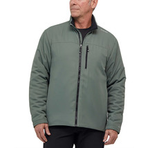 Hi-Tec Men&#39;s Full Zip Thermo Filled Transitional Jacket , Size L, Green - £32.90 GBP