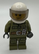 Lego Minifigure Explorer Male Worker Sweat Drop Harness Construction Hat AirTank - $6.90