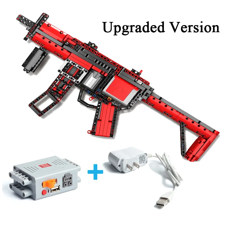 NEW Upgraded Electric Motor Power Toys Technical MP5 Submachine Guns Model - £66.44 GBP+