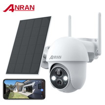 2K Solar Security Camera with Spotlight, ANRAN 360° View Wireless Outdoor Camera - £59.94 GBP