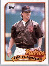 1989 Topps 379 Tim Flannery  San Diego Padres - £0.77 GBP