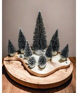 LEMAX Christmas Carole Towne Village Lot of 9 Assorted Pine Bottle Brush... - $443.26 MXN LEMAX Christmas Carole Towne Village Lot of 9 Assorted Pine Bottle Brush... - $443.26 MXN