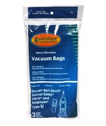 Dirt Devil Type U Vacuum Cleaner Bags ROR-1431 - $6.72 CAD