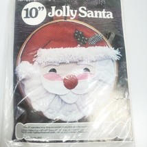 Applique Kit by Yours Truly 10&quot; Jolly Santa New #2527 Vintage Christmas - $12.59