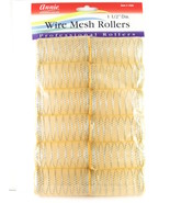 ANNIE 1-1/2&quot; X-LARGE WIRE MESH HAIR ROLLERS - 12 PCS. (1025) - £7.92 GBP