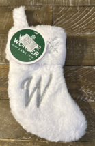 Winter Wonder Lane "W" Mini Hanging Christmas Stocking-Brand New-SHIPS N... - $20.94