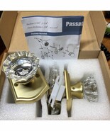Vintage Style Crystal Ball Knob Privacy Door Lock Bathroom Silent Door Lock - $462.21 MXN