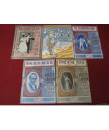 Antique Vintage Lot of Various Types 1900&#39;s of Sheet Music #62 - £23.36 GBP