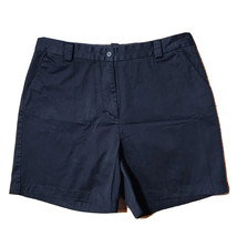 Classic Elements Shorts Womens size 16 Chino Shorts Bermudas Black - $22.49