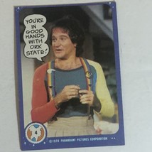 Vintage Mork And Mindy Trading Card #4 1978 Robin Williams - £1.54 GBP