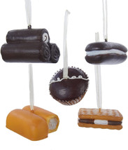 Kurt Adler Set Of 5 Snack Cakes - Twinkie, Yodel, C UPC Ake, Whoopie Pie, Smores - £21.48 GBP