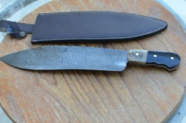VINTAGE Cyprus damascus handmade bucher knife From The Eagle Collection 1297 - £233.62 GBP