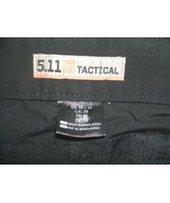 5.11 brand tactical black polyester/cotton trousers 38 X 28 used - £27.61 GBP