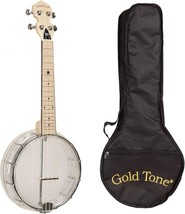 4-String Ukulele, Clear (Lg/D), Gold Tone Little Gem Ukes. - £205.36 GBP