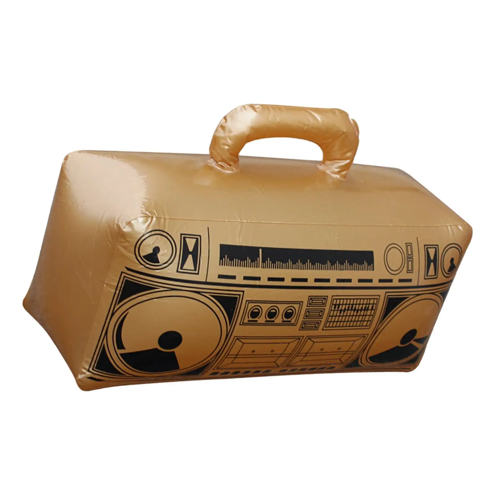 Inflatable Radio Boombox 80S 90S Party Decorations PVC Radio Stereo Radio Boom - £16.99 GBP