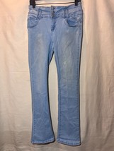 GOGO JEANS Womans SZ 15/32 Skinny Stretch High Rise Light Wash Denim Jea... - $14.84