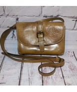 Patricia Nash Leather Convertible Crossbody Wallet Purse Golden Brown - $28.99