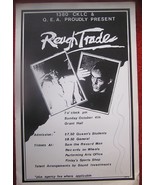 ROUGH TRADE 1980&#39;s Poster CKLC Carol Pope Kingston Men Queen&#39;s QEA 17*11... - £54.62 GBP