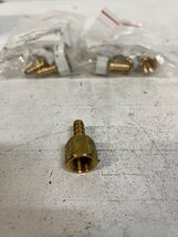 10 Pack 1/4 BARB X 1/4 FIP ADAPTER-LL 228 | 9D094450BE (QTY 10) - $15.19