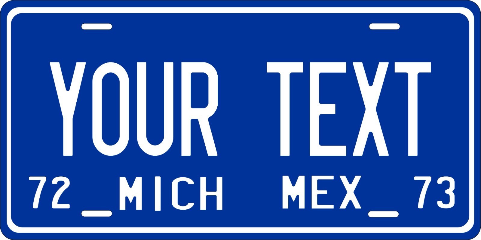 Michoacan 1972 Mexico License Plate Personalized Car Auto Bike Motorcycl... - $10.99+