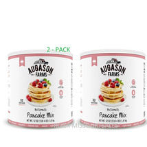 2 Pack - Augason Farms Buttermilk Pancake Mix 3lbs 4 oz No.10 Cans Survival Food - £45.66 GBP