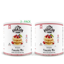 2 Pack - Augason Farms Buttermilk Pancake Mix 3lbs 4 oz No.10 Cans Survival Food - £43.52 GBP