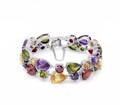 Gift Shiny Women Jewelry Colorful Fashion Party Holiday Design Shiny Bracelets B - £34.65 GBP