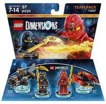 *DAMAGED BOX* NEW SEALED LEGO Dimensions Ninjago Team Pack - Cole &amp; Kai ... - £40.34 GBP