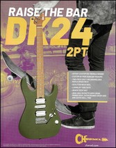 Charvel DK24 2PT Matte Army Green Drab guitar 2018 advertisement 8 x 11 ... - $4.50