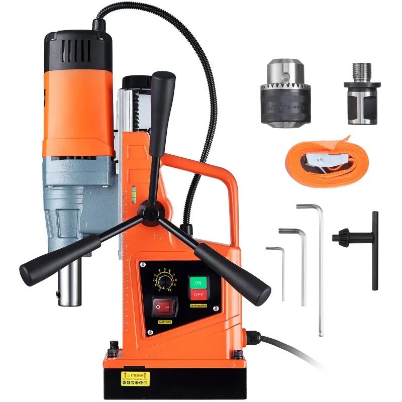 BENTISM Magnetic Drill 1550W 2922lbf/13000N Portable Mag Drill Press 500RPM - £268.01 GBP