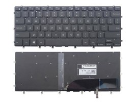 US Black Backlit Keyboard (without frame) For Dell XPS 9560 XPS 15- 9560 P56F001 - £35.41 GBP