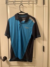 Men’s Amazon Employee Activewear Short Sleeve Shirt Tropical Polo Size M - $67.90