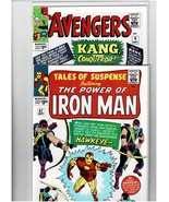 2 MARVELS/THE AVENGERS #8-1ST KANG / THE POWER OF IRON MAN-1ST HAWKEYE - £19.74 GBP
