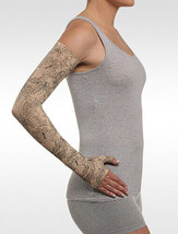 Butterfly Henna Beige Dreamsleeve Compression Sleeve By Juzo, Gauntlet Option - £83.69 GBP