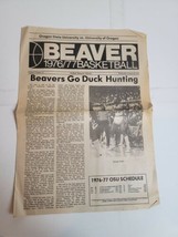 Vintage 1970s College Basketball Program OSU Beavers vs Oregon Ducks Memorial  - £11.00 GBP