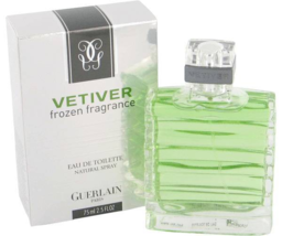 Guerlain Vetiver Frozen Cologne 2.5 Oz Eau De Toilette Spray - £234.53 GBP