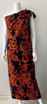 Vintage Yves Saint Laurent Couture Silk Foulard Evening Gown One Shoulder 1964 - £911.38 GBP