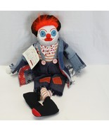Hobo Clown Evelyn Durdin One of a Kind OOAK Art Doll Handmade 20&quot; Excellent - $3,564.61 MXN