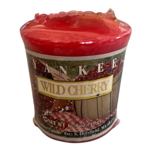 Yankee Candle Wild Cherry Votive Sampler 1.75 OZ *New - $5.00